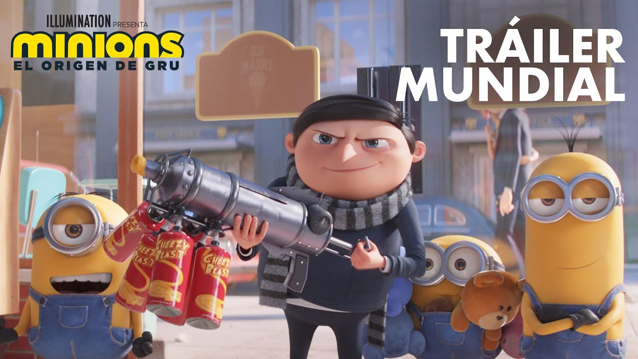 MINIONS EL ORIGEN DE GRU Tráiler Mundial (Universal Pictures) HD