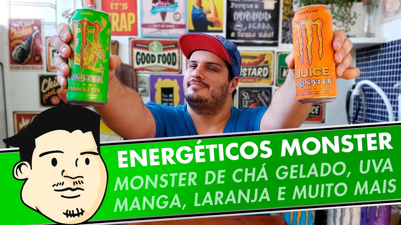 PROVANDO TODOS OS MONSTERS BRASILEIROS YouTube PROVANDO TODOS OS MONSTERS BRASILEIROS YouTube