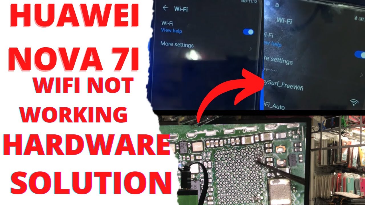 Huawei Nova 7I Wifi & Bluetooth Not Working , Fixed After Hardware Repair -  Youtube