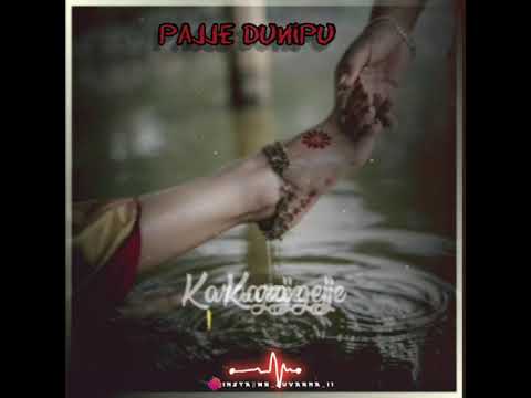 PAJJE DUNIPU LYRICS  KARA GEJJE TULU ALBUM  SONG  SHAMEER MUDIPU  KRITHIKA PANER