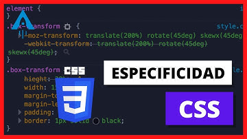 ➡️ ¿QUÉ ES LA ESPECIFICIDAD EN CSS? ✅ EXPLICACIÓN CONCEPTO ESPECIFICIDAD CSS3 2022 📕 EN ESPAÑOL 2023