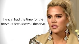Khloe Kardashian Posts 'Nervous Breakdown’ Message on Insta Before Posting Videos of Daughter True