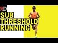 Running SUB THRESHOLD Will Make You  STRONGER and FASTER : POV Track Workout 10 x 600