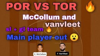 POR VS TOR DREAM11 TEAM |  TOR VS POR DREAM11 |  BASKETBALL | NBA TEAM | admin :- Vansh screenshot 3