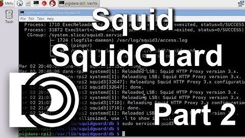 Install Squid and SquidGuard on a Raspberry Pi 2 - Part 2