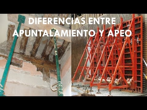 Video: ¿Qué es el apuntalamiento de madera?