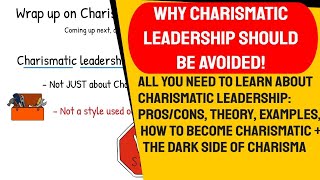 Charismatic leadership style: All you need to know and why you should AVOID it!