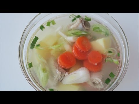 Ger & Engsub: Vietnamese pork spare rib soup with potatoes & carrots