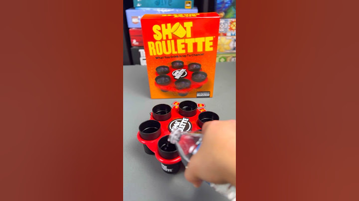 Shot Roulette a drinking game left up to chance! #drinkinggame #partygames
