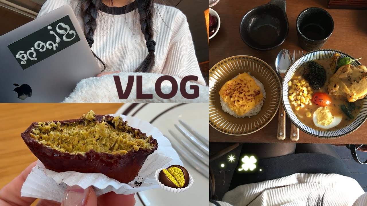 vlog • 행궁동 소품샵 투어하고 두쫀쿠 먹고 뚜쥬 알바하고 슬라임 만지는 일상 브이로그