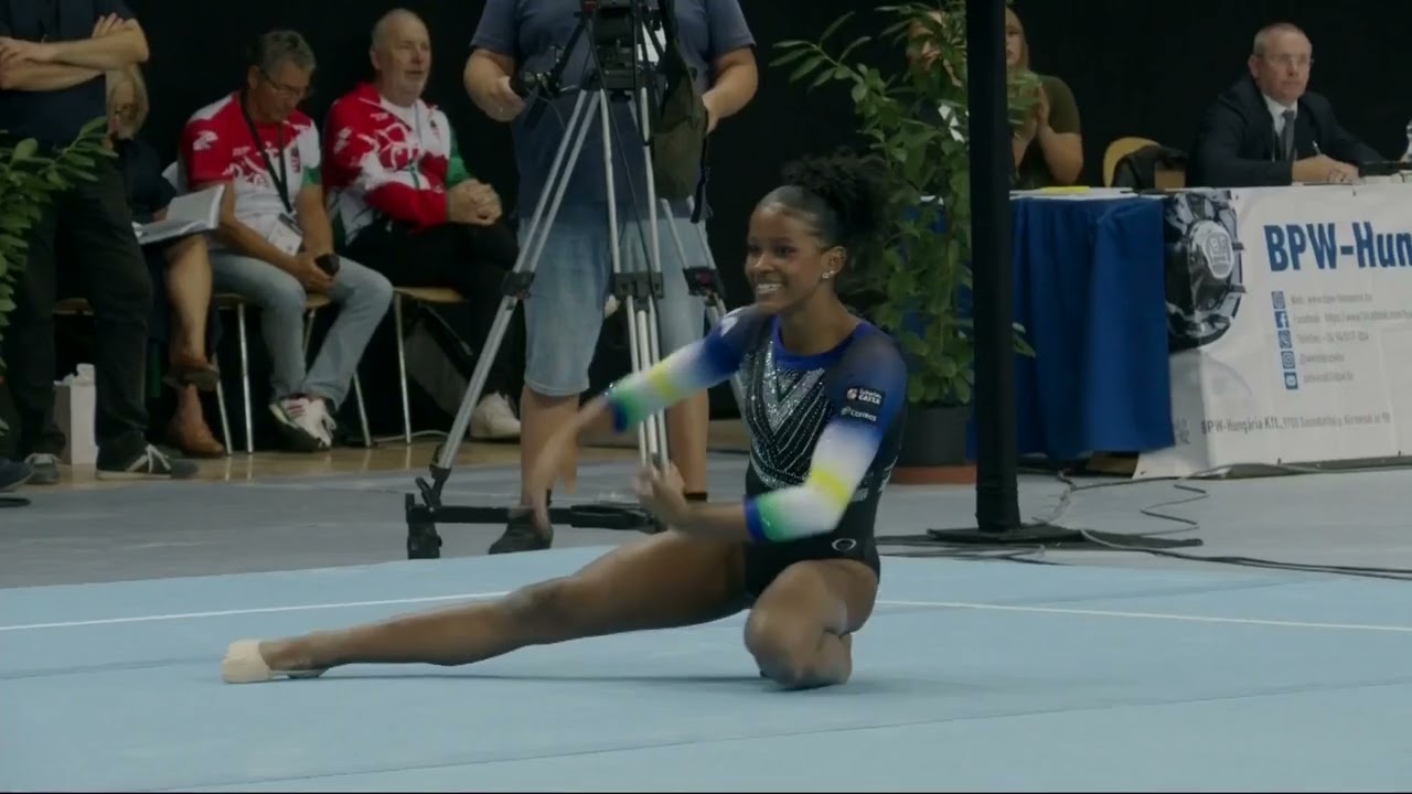 Julia Coutinho. 2025 Szombathely World Challenge Cup. FX