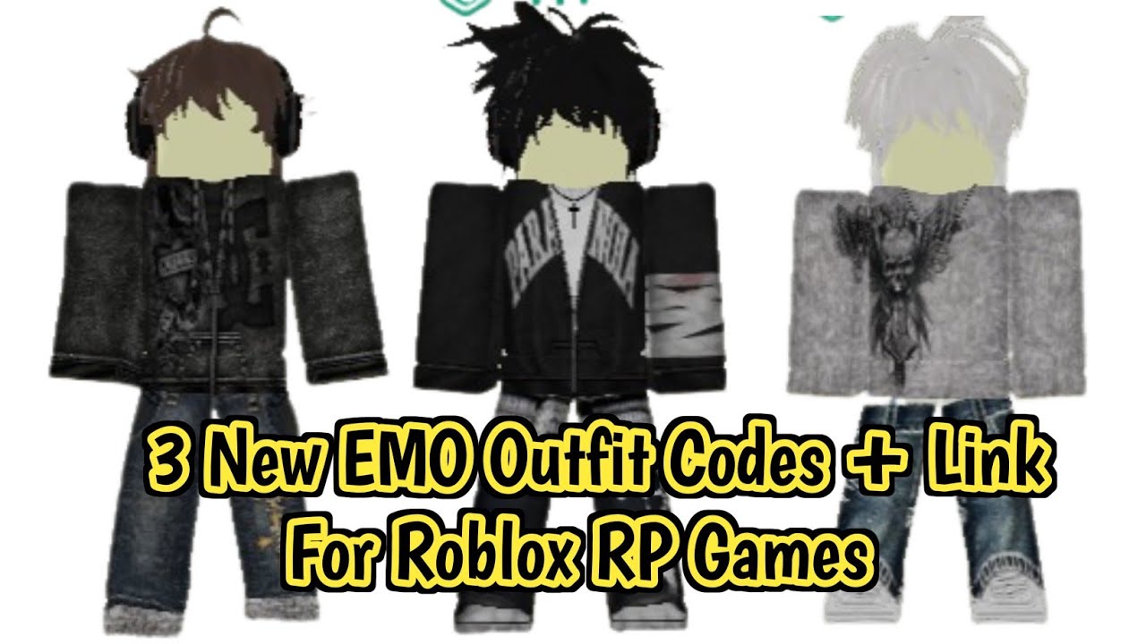 New 3] Boy's Emo Outfits ID Codes + Links For Brookhaven RP, Berry