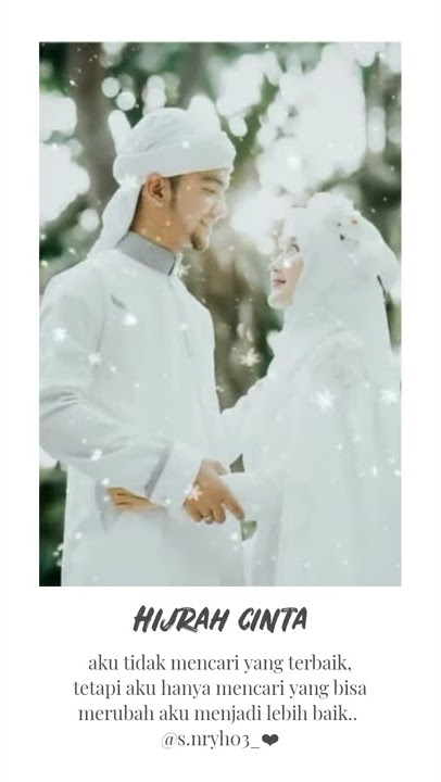 Hijrah Cinta... Status Wa Islami