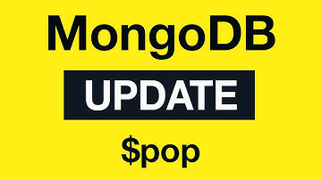 MongoDB Update Queries: 17 $pop