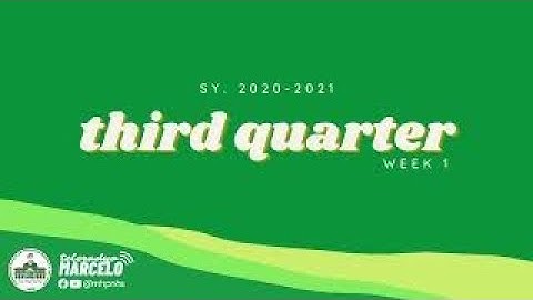 Q3.1 SHS Reading and Writing Skills: Patterns of Development (Narration & Description)