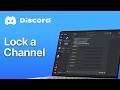 How To Lock A Channel In Discord (2026 Updated)