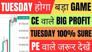 Tuesday Market कैसा रहेगा | gift nifty live | banknifty gap up or gap down tuesday | nifty tuesday