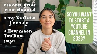 How to start & grow your YouTube channel in 2023 | Booktube tips, my journey, getting monetized