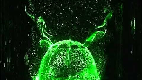 flow visualization around parachute model