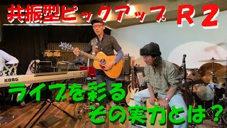 スカイソニック 共振型スピーカー付きピックアップ SKYSONIC R2 デモ演奏 リアルなアコギサウンドにエフェクトをかけられるピックアップ スカイソニック 共振型スピーカー付きピックアップ SKYSONIC R2 デモ演奏 リアルなアコギサウンドにエフェクトをかけられるピックアップ
