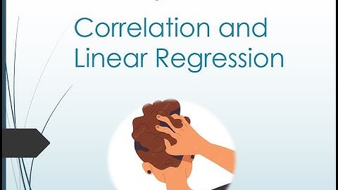 Correlation and Regression video