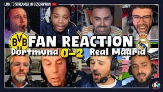 Fans Reaction To Dortmund 0-2 Real Madrid | Champions League Final