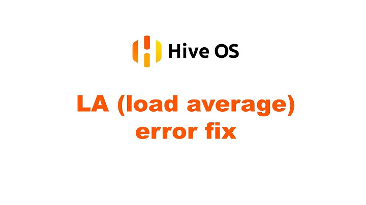 p106 100 LA load average fix HiveOS