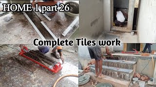 | Tiles work complete | Home construction |