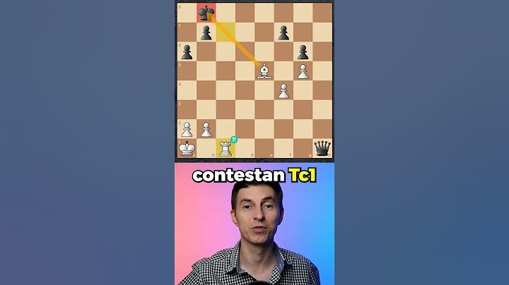 JAQUE contra jaque MATE 😈