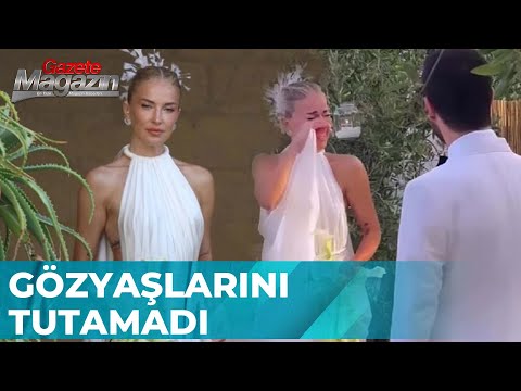 Burcu Esmersoy ile Nazım Akmandil'in Çok Konuşulan İtalya Düğünü | Gazete Magazin