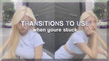 Transitions to use when you’re stuck (with links) | Ae/Vs/Am