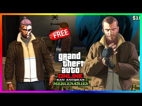GTA 5 Online - How To UNLOCK Rare Protagonist OUTFITS For FREE! (San  Andreas Mercenaries DLC Update) 
