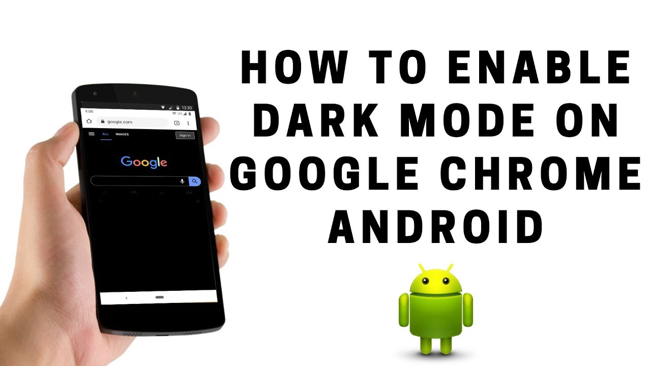 Mode Dark Android Website Google