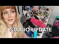 Vlog laundry day and i got a new studio light that is changing the beauty game