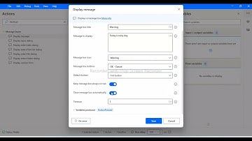 Power Automate Desktop: In Details About Display Message Boxe