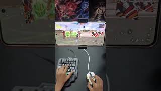 free fire keyboard mouse player handcame ggmouse pro main x & y sensi perfect