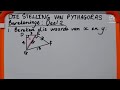 Stelling van pythagoras graad 8 en 9 wiskunde3