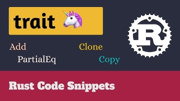 Rust Programming Trait Explained