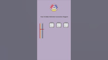 How To Make Voltmeter Connection Diagram | 3 Phase Voltmeter