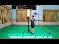 Hot Sale Factory SIBOASI B7 Badminton Shooting Machine Badminton Training Machine