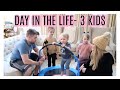 DAY IN THE LIFE PREGNANT WITH 3 KIDS | Tara Henderson