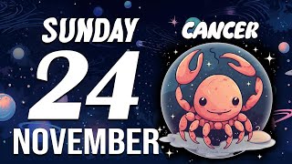 Cancer ♋❤ You Will Bathe In Money, Your Destiny Is Brutal💖 Love Tarot Reading November 24, 2024