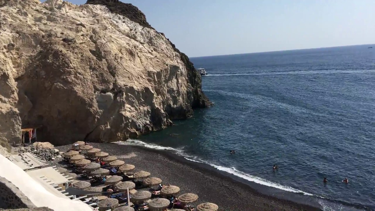Santorini Akrotiri Black Beach You Santorini Akrotiri Black Beach You