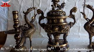 Bộ ngũ sự đỉnh đồng hun giả cổ