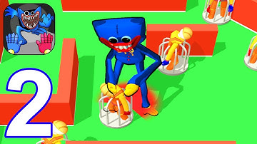 Poppy Game: Hide and Seek - Gameplay Walkthrough Part 2 All Levels 1 - 11 (Android,iOS)