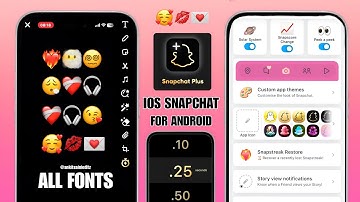 iOS Snapchat on Android Latest Version 2024 | Dark Mode & iOS Emojis | IPhone Snapchat Emojis
