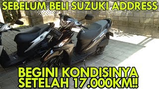 Suzuki Address setelah disiksa 1 tahun.