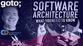 What Software Architecture Should Look Like • Dave Farley • GOTO 2022