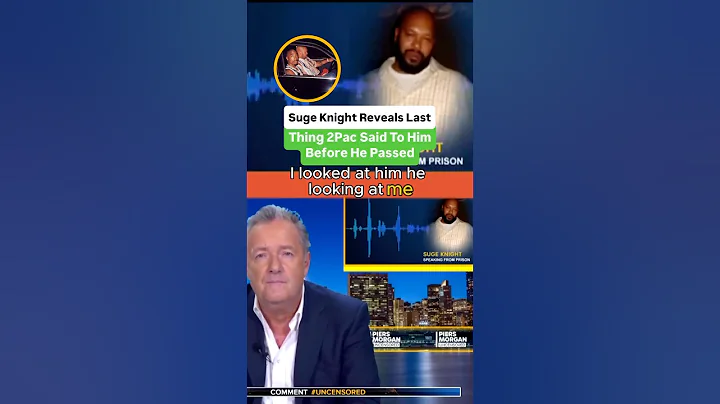 Suge Knight Reveals Last Thing 2Pac Said To Him Before He Passed