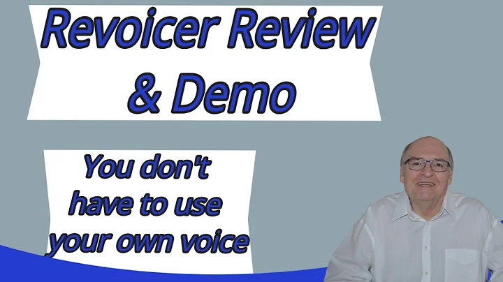 Revoicer.AI Text to Speech Voice Creation Review And Demo💥💥You Don't Have To Use Your Own Voice 💥💥